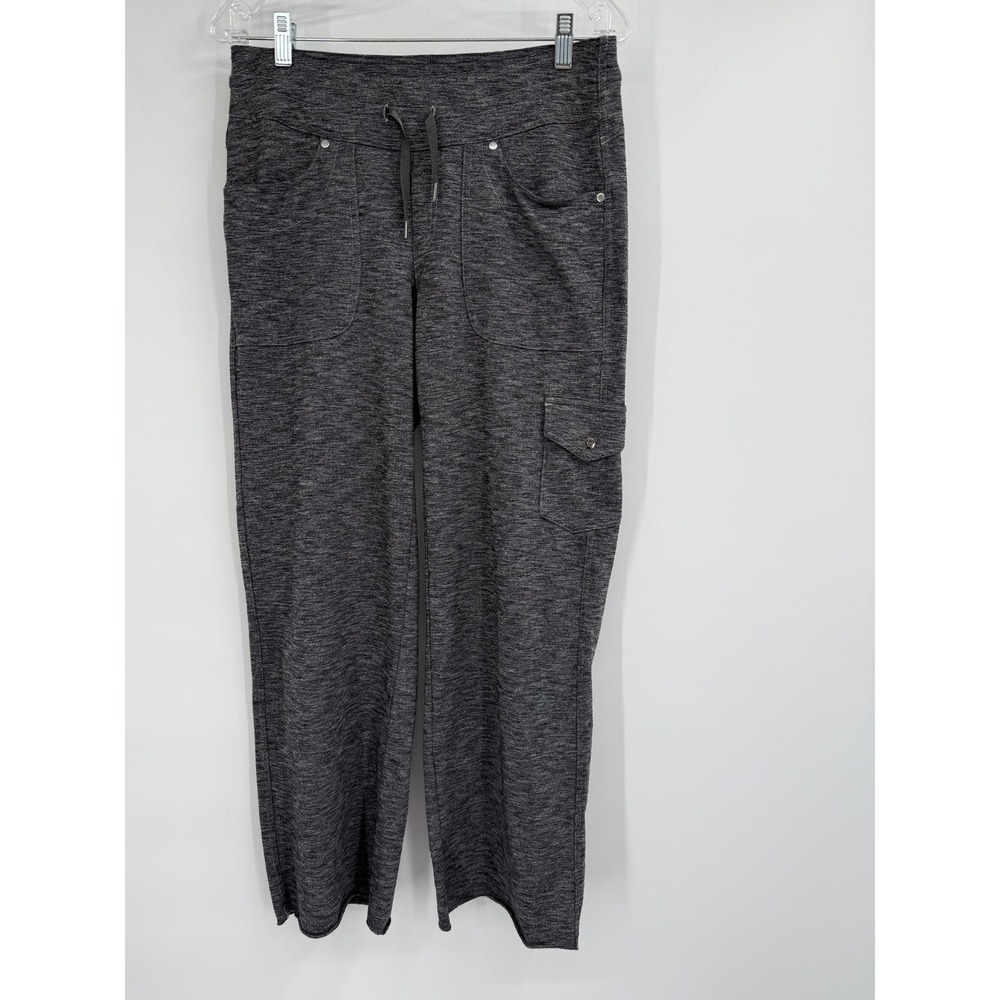 Kuhl Pants Women's 8 Gray Mova Cargo Athleisure Lounge Stretch